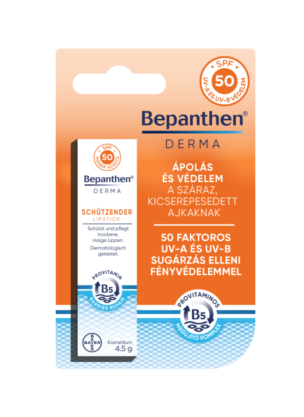 Bepanthen® Derma Ajakápoló Stift SPF 50 4,5g