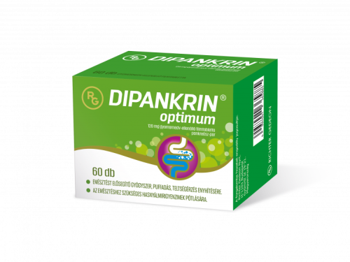 Dipankrin® Optimum 120 mg gyomornedv-ellenálló filmtabletta, 60 db