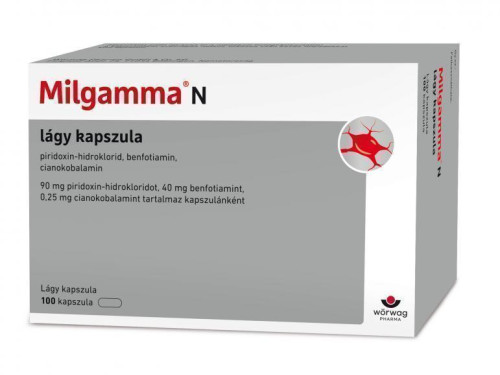 Milgamma® N Lágy kapszula, 100 db