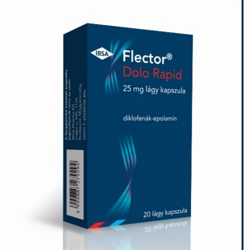 Flector Dolo Rapid 25 mg lágy kapszula, 20 db