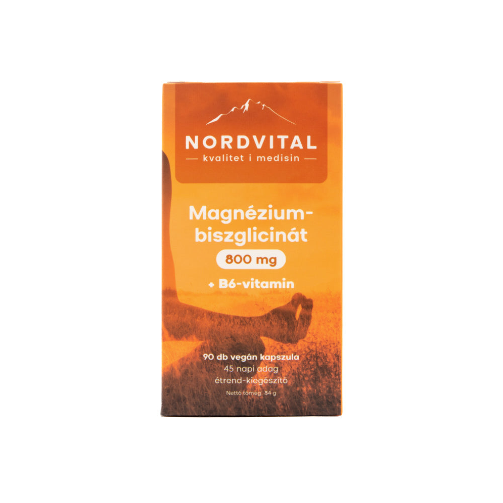 Nordvital Magnéziumbiszglicinát kapszula, 90 db