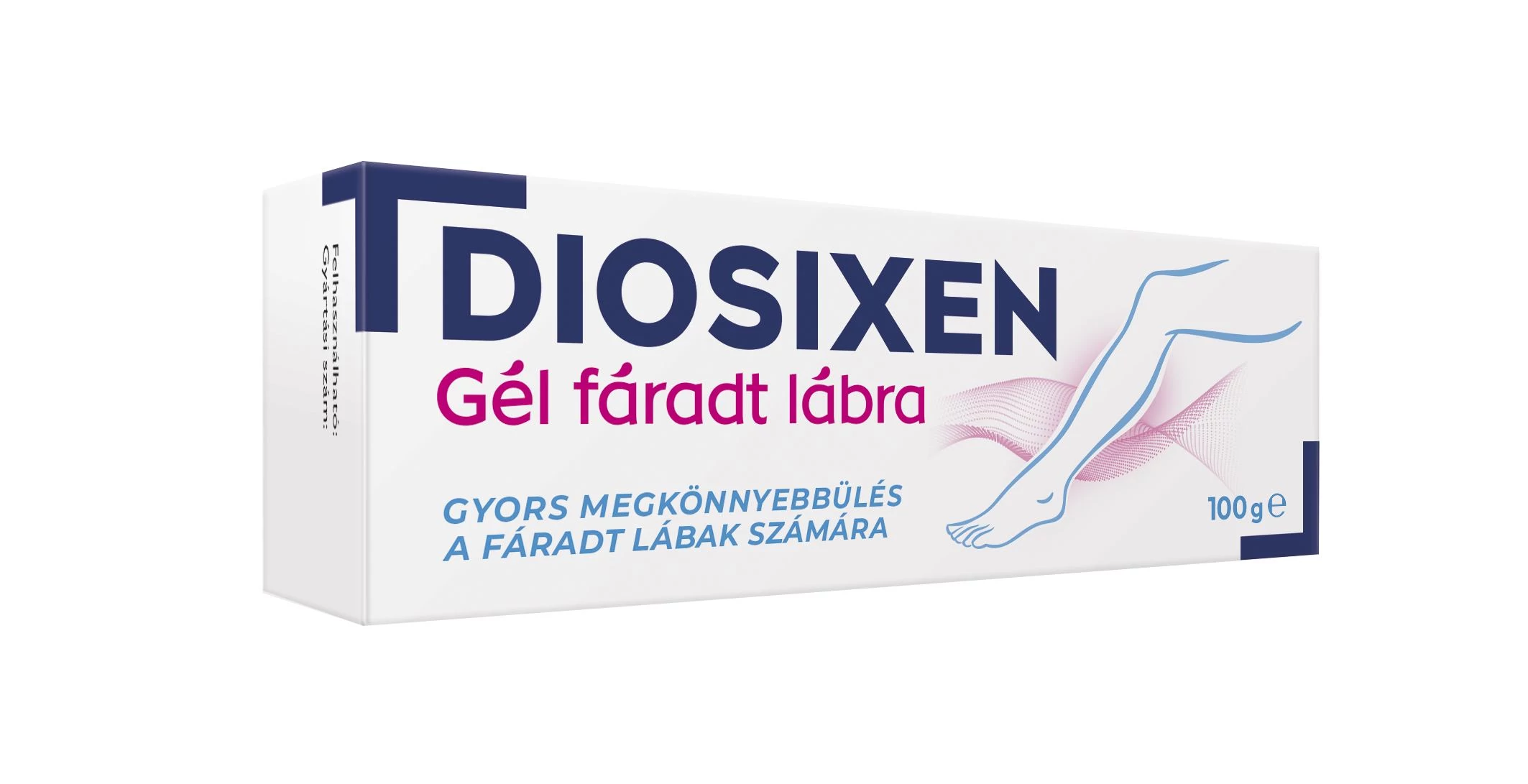 Diosixen gél fáradt lábra, 100 g